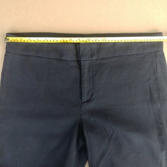 Vince wide leg cropped black cotton pants comfortable trousers sz 16 - Picture 12 of 12